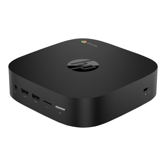HP Chromebox Enterprise G2 - Mini 1 x Celeron 3867U - RAM 4 GB - SSD 32 GB - HD Graphics 610 - Gigabit Ethernet - Chrome OS (with Chrome Enterprise Upgrade) - monitor: none - sparkling black - Smart Buy