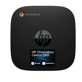 HP Chromebox Celeron 7305 8GB 64GB eMMC Chrome OS Mini PC