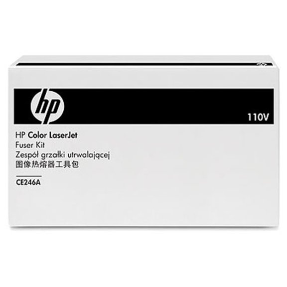 HP Color LaserJet CE246A 110V Fuser Kit, CE246A