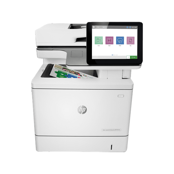 HP Color LaserJet Enterprise MFP M578f Laser Printer, Color Mobile Print, Copy,