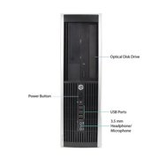 HP Compaq 6200-SFF WA2-0320 Desktop PC with Intel Core i5-2400 Processor, 8GB Memory, 250GB Hard Drive and Windows 10 Pro (Monitor Not Included)
