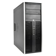 HP Compaq 8300 Tower Computer PC, 3.20 GHz Intel i5 Quad Core, 8GB DDR3 RAM, 240GB SSD Hard Drive, Windows 10 Professional 64 bit