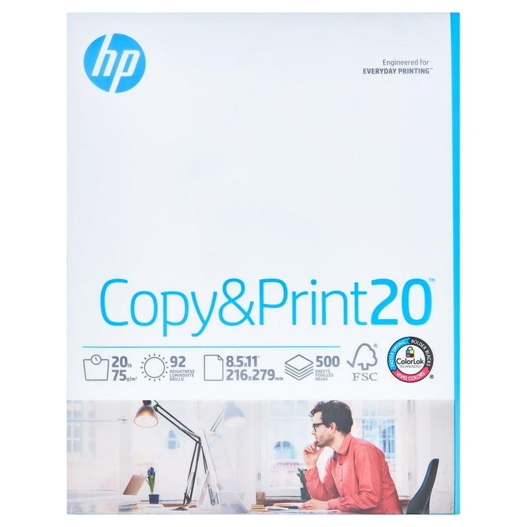 hp invent Everyday Copy & Print Paper, 92 Brightness - 500 sheets