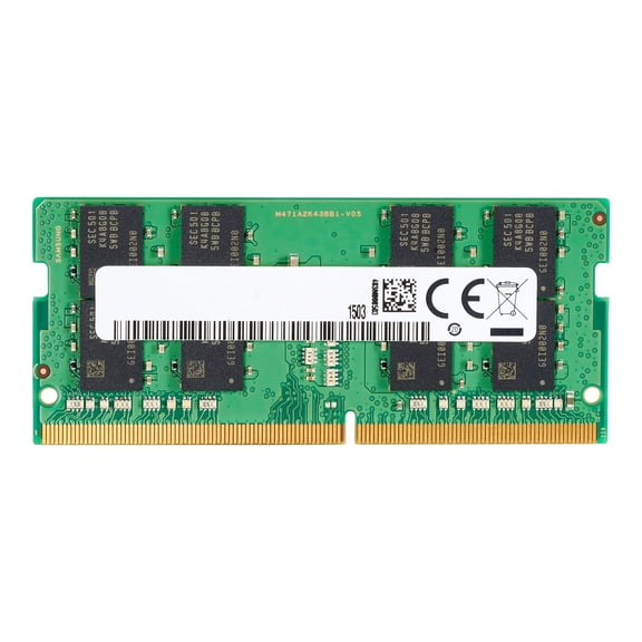 HP - DDR4 - module - 4 GB - DIMM 288-pin - 3200 MHz / PC4-25600 - 1.2 V - unbuffered - non-ECC - Smart Buy - for HP 280 G4, 280 G5, 290 G3, 290 G4; Desktop 280 Pro G5, Pro 300 G6; EliteDesk 705 G5 (DIMM), 800 G6 (DIMM), 800 G8 (DIMM); 805 G8 (DIMM); ProDesk 400 G6 (DIMM), 405 G6 (DIMM), 400 G7 (DIMM), 600 G5 (DIMM), 600 G6 (DIMM); Workstation Z1 G8, Z1 G8 Entry