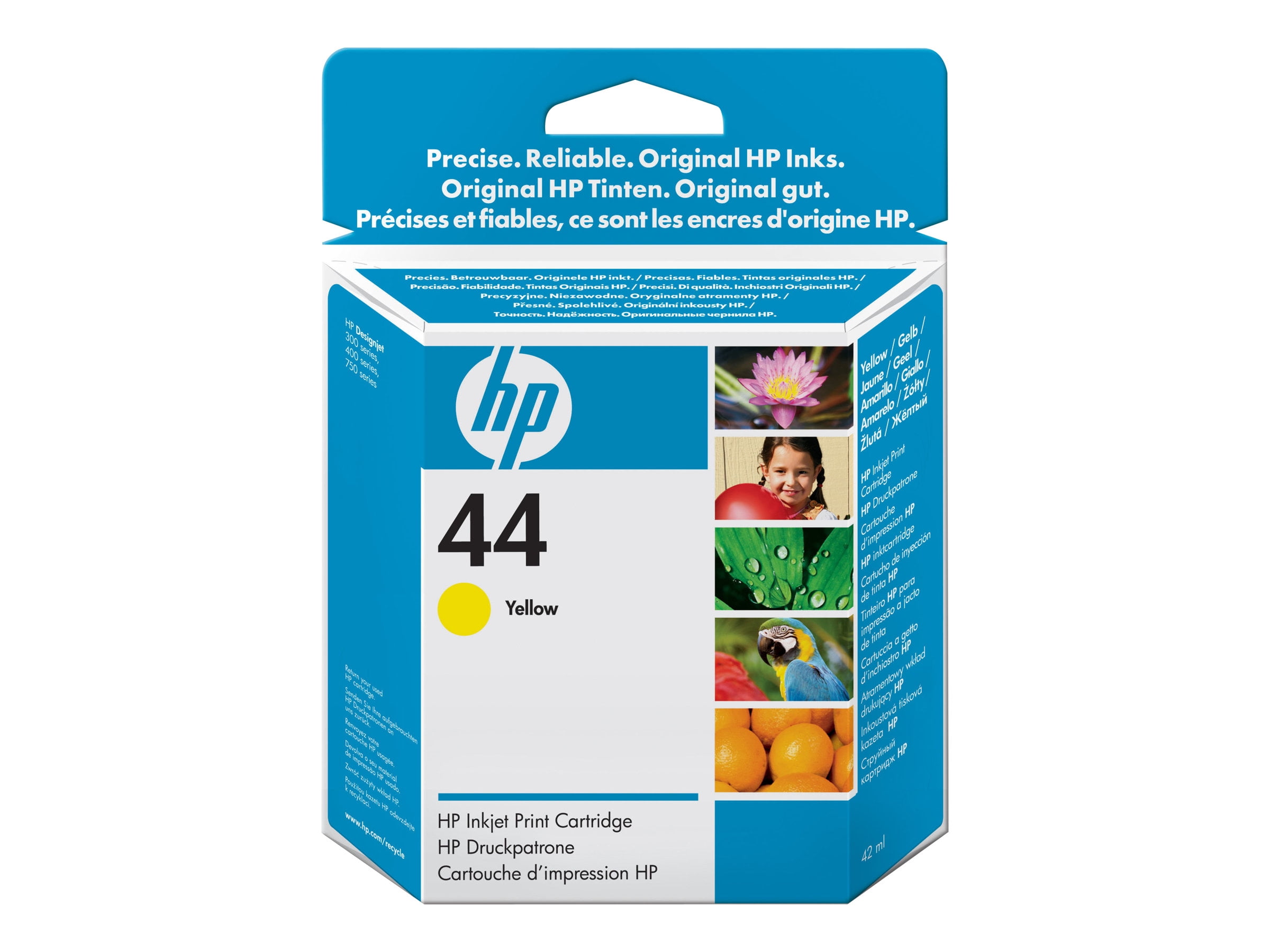 HP DESIGNJET 430 SD YLD YELLOW INK, 410 - Walmart.com