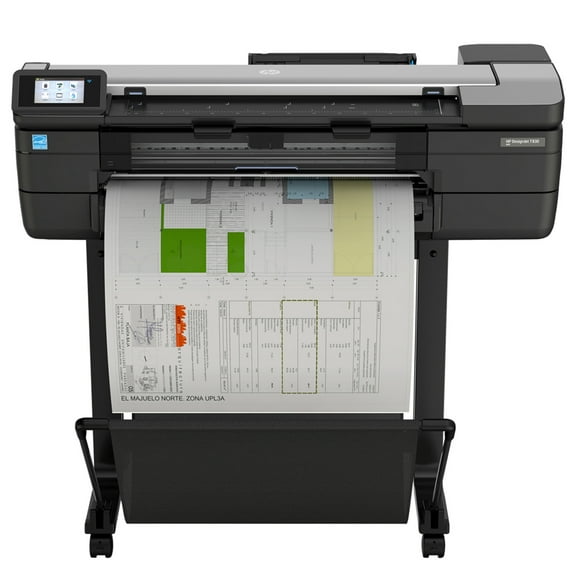 HP DesignJet T830 Wireless 24" Large Format Multifunction Color Inkjet Plotter Printer