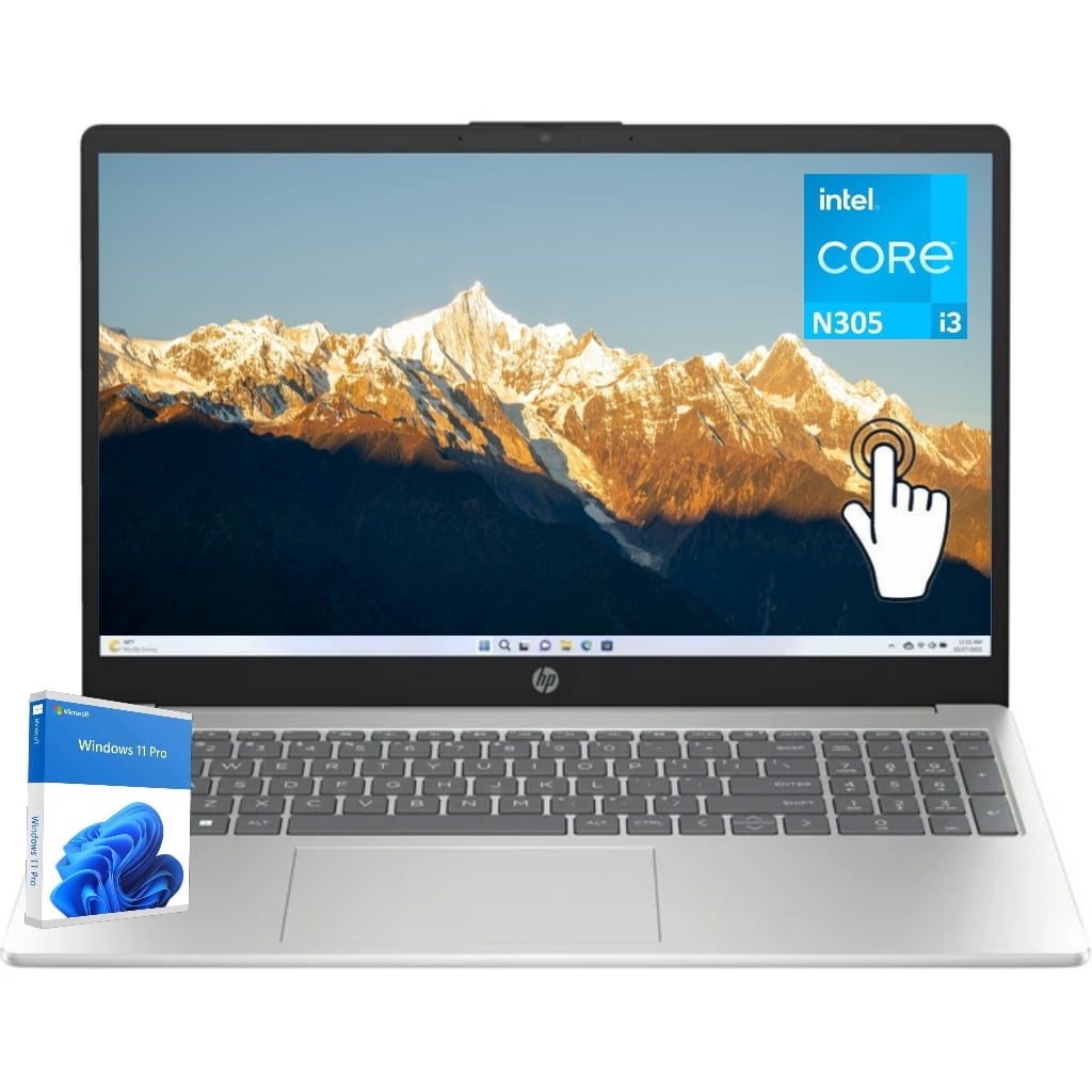 HP, 15.6 inch Laptop, Intel Core i3-1215U, 8GB Memory, 256GB SSD