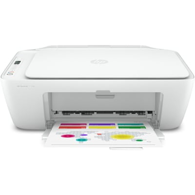 HP - DeskJet 2734e Wireless All-In-One Inkjet Printer with 3 months of Instant Ink included from HP+ - White