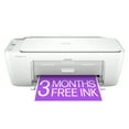thumbnail image 1 of HP DeskJet 2852e Wireless All-in-One Color Inkjet Printer, Scanner, Copier, 3 Months Free Ink, 1 of 14