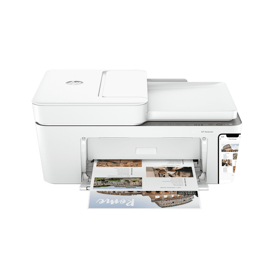 HP DeskJet 4258e All-in-One Inkjet Printer, Color Mobile Print, Copy, Scan Up to