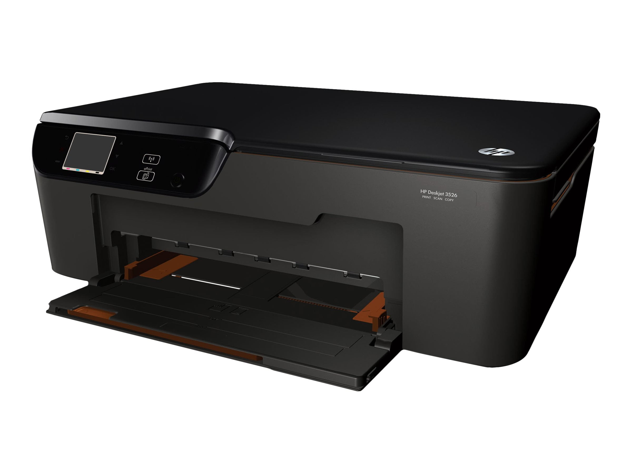 Udøve sport hoste Tutor HP Deskjet 3526 e-All-in-One - Multifunction printer - color - ink-jet -  8.5 in x 11.7 in (original) - A4/Legal (media) - up to 6.5 ppm (copying) -  up to 8 ppm (