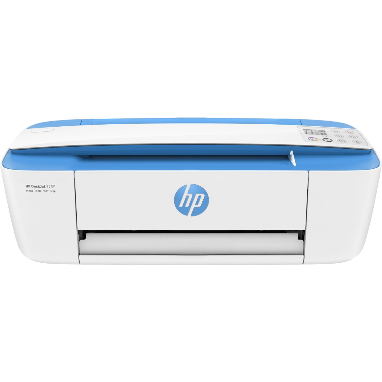 HP Deskjet 3755 Wireless Inkjet Multifunction Printer-Color-Copier/Scanner-19 ppm Color Print-4800x1200 Print-Manual Duplex Pages Monthly-60 sheets Input-Color Scanner-600 Op... - Walmart.com