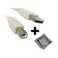 thumbnail image 1 of HP Deskjet 460c Mobile Printer Compatible 10ft White USB Cable A to B Plus Fr..., 1 of 3