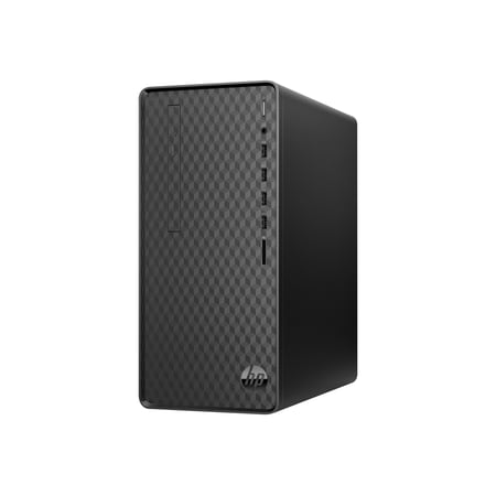 HP Desktop M01-F0014 - Tower - Ryzen 3 3200G / up to 4 GHz - RAM 8 GB - SSD 256 GB - NVMe - DVD-Writer - Radeon Vega 3 - Gigabit Ethernet - 802.11a/b/g/n/ac, Bluetooth 4.2 - Win 10 Home 64-bit - monitor: none - keyboard: US - jet black