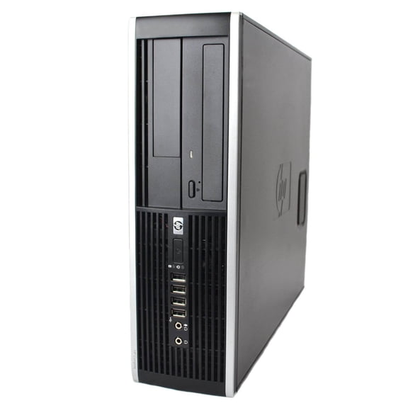 HP Desktop Tower Computer, Intel Core i5, 16GB RAM, 512GB SSD, DVD-ROM, Windows 10, Black