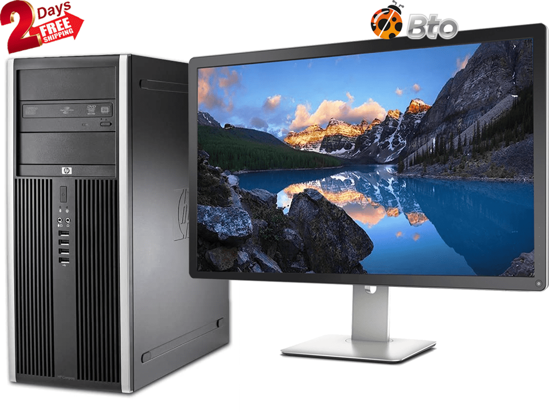 HP Desktop Tower Computer Intel Core i5 2nd Gen. Processor 16GB Ram