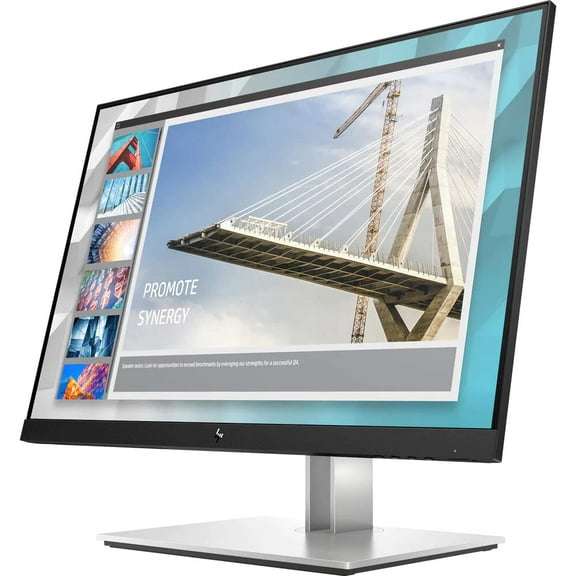 HP E24i G4 24inch IPS WUXGA E-Series E24i G4, 61 cm, W125917111 (E-Series E24i G4, 61 cm (24), 1920 x 1200 Pixels, WUXGA, 5 ms, Black, Silver)
