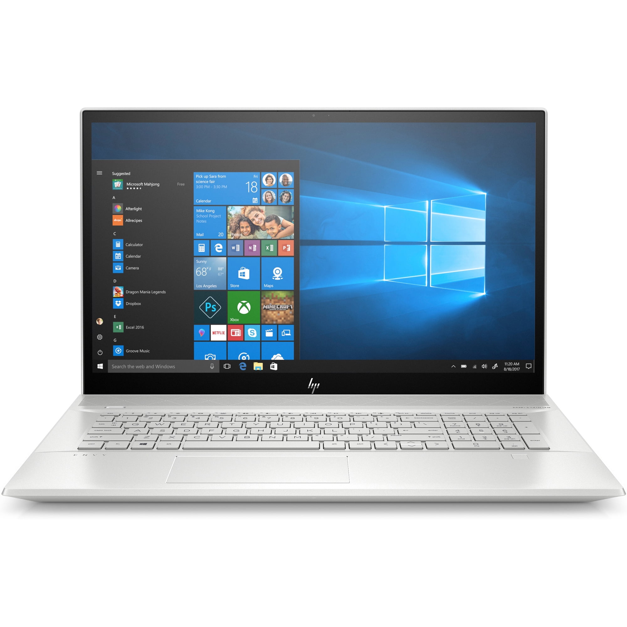 HP ENVY 17-ce2055cl FHD Touch Laptop, Intel Core i7-1165G7