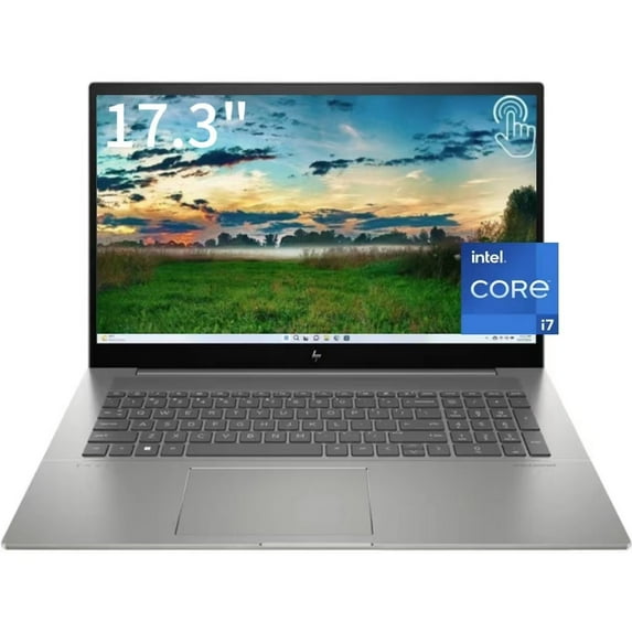 HP ENVY 17t-cr100 Home/Business Laptop,17.3" FHD Touchscreen 60Hz,Intel Core i7-13700H,64GB RAM, 4TB SSD, Intel Iris Xe Graphics, 64GB RAM, 4TB SSD, Backlit KB, Wifi 6, Windows 11 Pro,Grey