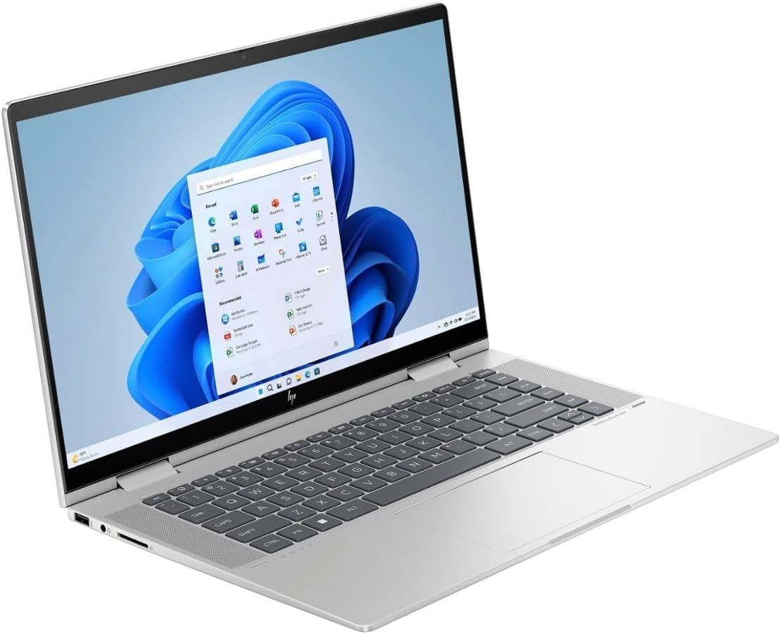 HP ENVY 2-in-1 15.6" Touch-Screen Laptop | Intel Core i7-1355U Processor | Intel Iris Xe Graphics | 16GB RAM DDR5 | 512GB SSD | Backlit Keyboard | Windows 11 Home | Bundle with Stylus Pen