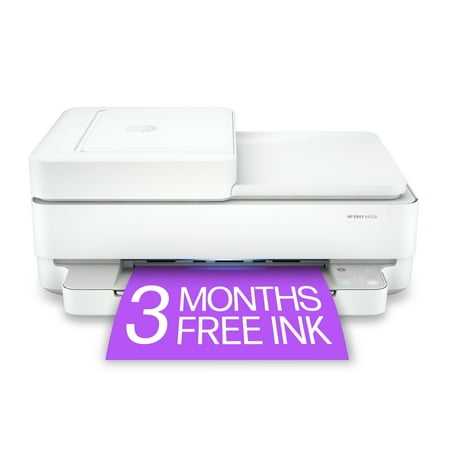 HP ENVY 6452e All-in-One Wireless Color Inkjet Photo Printer with 3 Months Instant Ink Incl with HP+