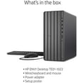 thumbnail image 1 of HP ENVY Desktop Computer, Intel Core i7-10700, 16 GB RAM, 1 TB Hard Drive & 512 GB SSD Storage, Windows 10 Pro (TE01-1254, 2020 Model) PC, 1 of 2