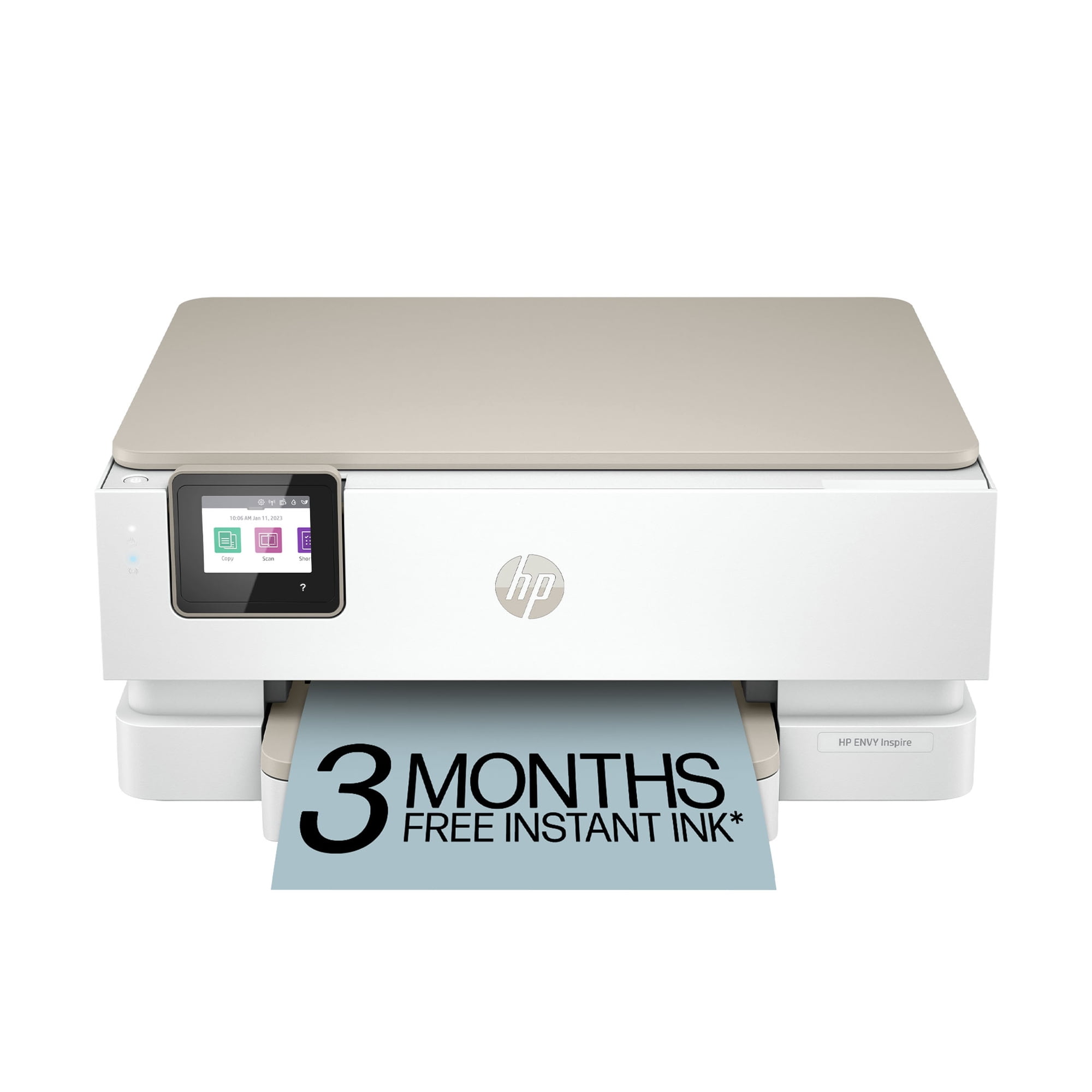HP Envy Inspire 7255e Wireless All-in-One Color Photo Printer, Scan, Copy, 3 Months Free Instant Ink
