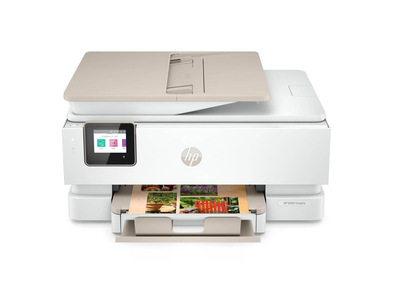HP ENVY Inspire All-in-One InkJet Printer - White - Walmart.com