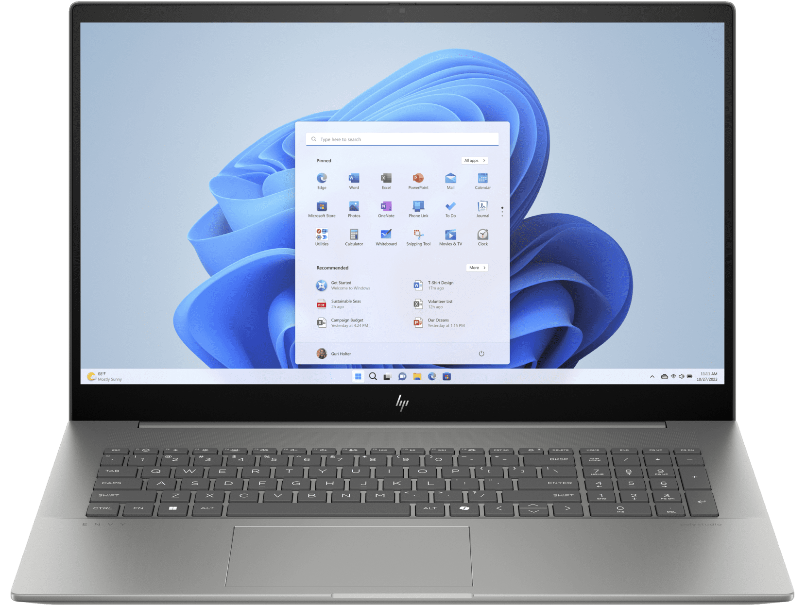 "HP ENVY 17.3"" 4K UHD Laptop: Intel Core Ultra 7, 32GB RAM, 1TB SSD ...