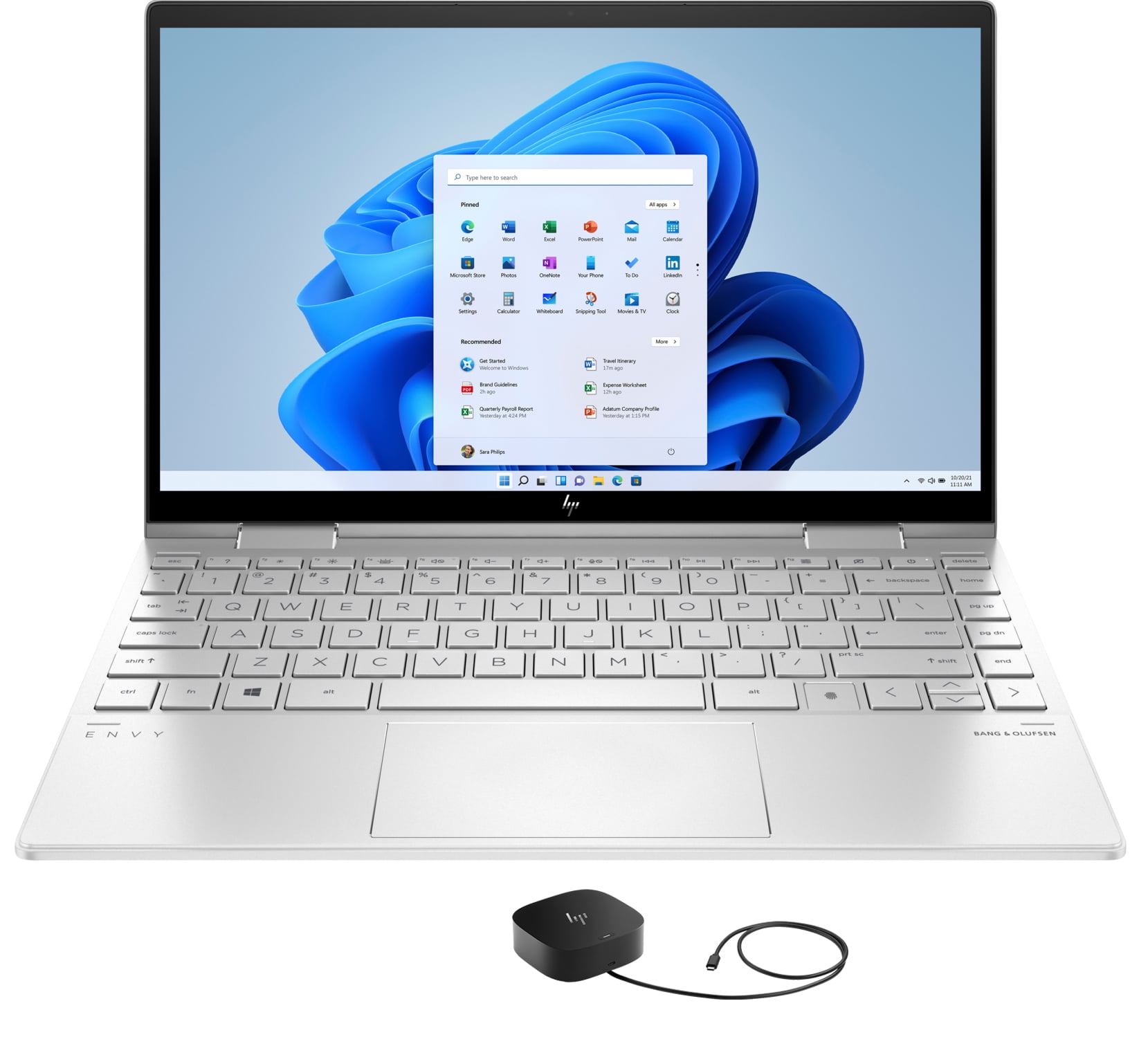 HP ENVY x360 13t Home/Entertainment Laptop (Intel i7-1195G7 4-Core, 13.3in 60Hz Touch Full HD (1920x1080), Intel Iris Xe, 16GB RAM, 512GB SSD, Backlit KB, Wifi, Win 11 Home)