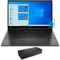 thumbnail image 1 of HP ENVY x360 15 Home & Business 2-in-1 Laptop (AMD Ryzen 7 5700U 8-Core, 15.6" 60Hz Touch Full HD (1920x1080), AMD Radeon, 32GB RAM, 512GB PCIe SSD, Backlit KB, Wifi, Win 11 Home) with D6000 Dock, 1 of 6