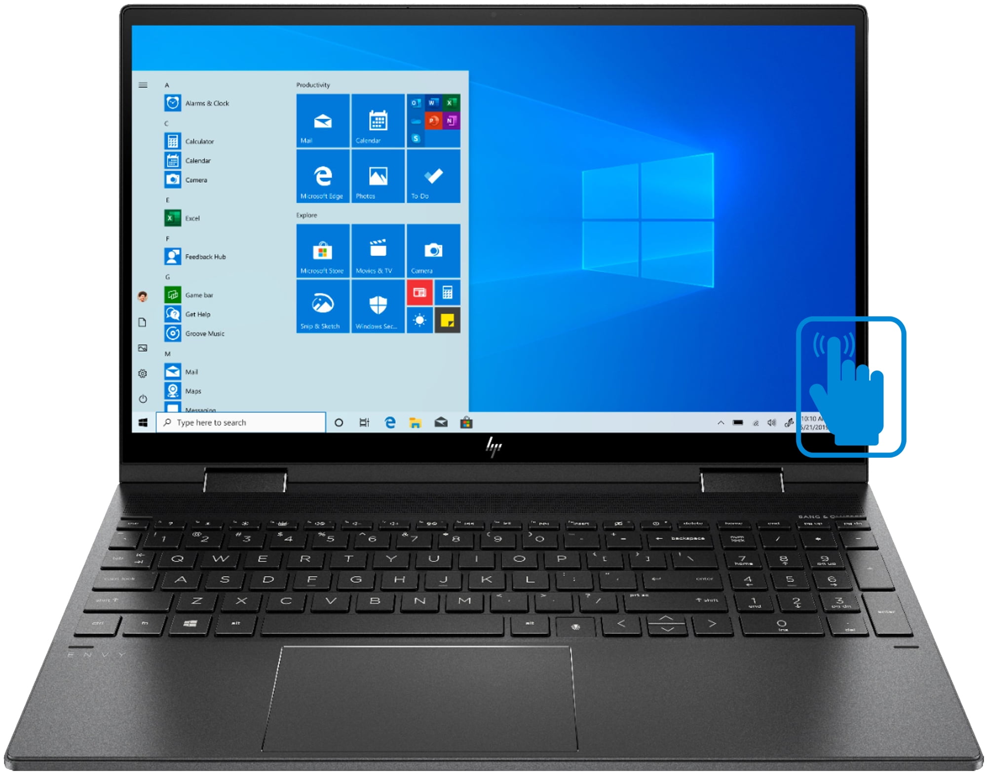 HP envy 15インチ HP ENVY x360 15 Home & Business 2-in-1 Laptop (AMD Ryzen 7