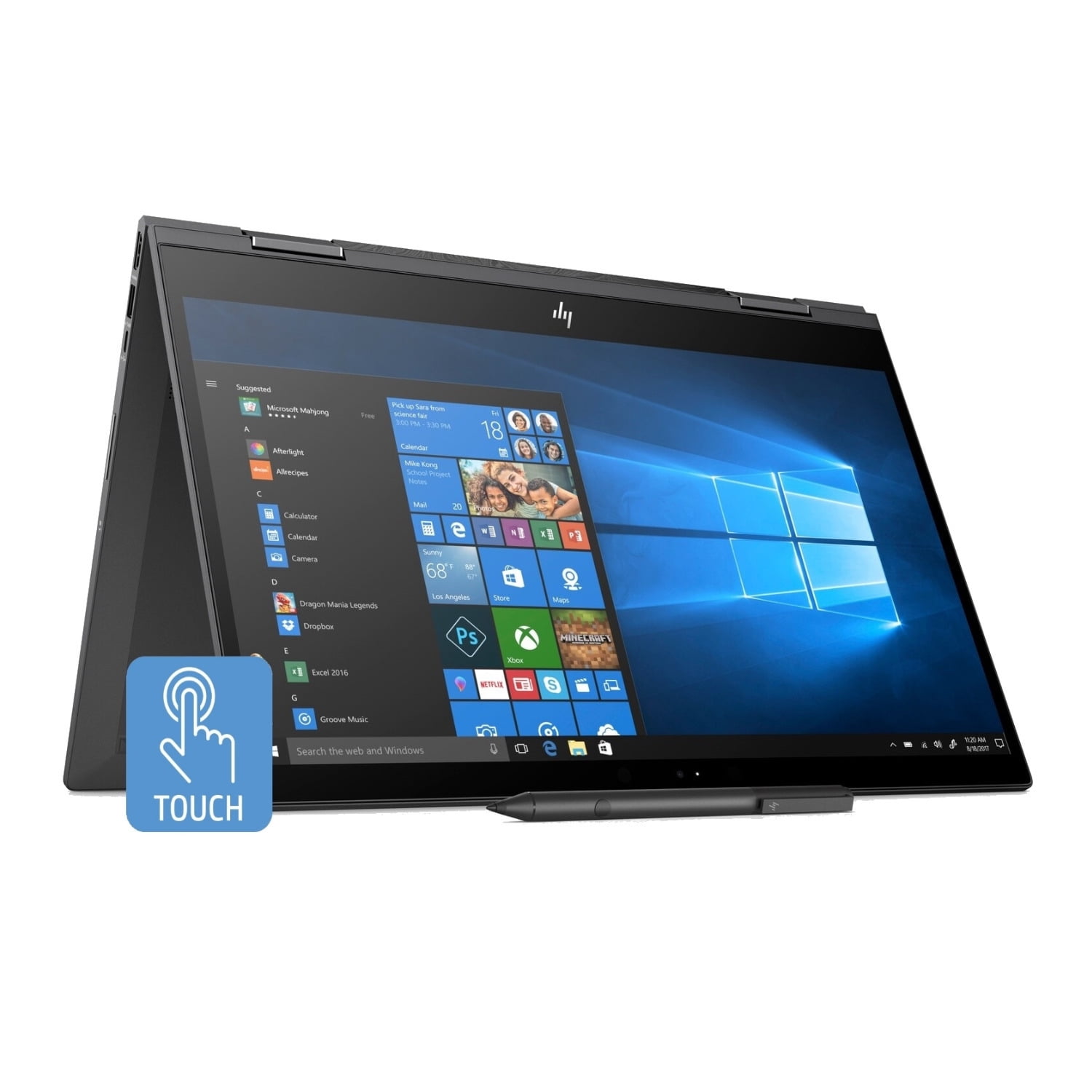HP Envy x360 15.6-in FHD Touch WLED AMD Ryzen 5 2500 8GB 256GB SSD