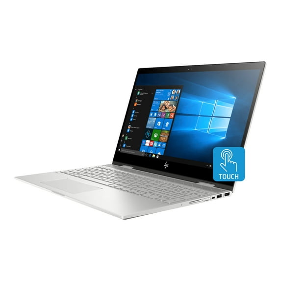 HP ENVY x360 15m-cn0011dx - Flip design - Core i5 8250U / 1.6 GHz - Windows 10 Home - 8 GB RAM - 256 GB SSD NVMe - 15.6" IPS touchscreen 1920 x 1080 (Full HD) - UHD Graphics 620 - Wi-Fi, Bluetooth - H
