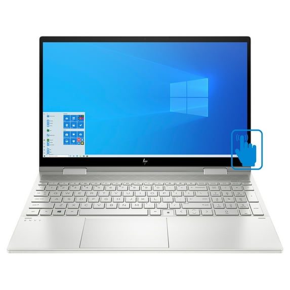 HP ENVY x360 15t Home and Business Laptop 2-in-1 (Intel i7-1165G7 4-Core, 32GB RAM, 512GB m.2 SATA SSD, 15.6" Touch Full HD (1920x1080), Intel Iris Xe, Active Pen, Fingerprint, Wifi, Win 10 Pro)