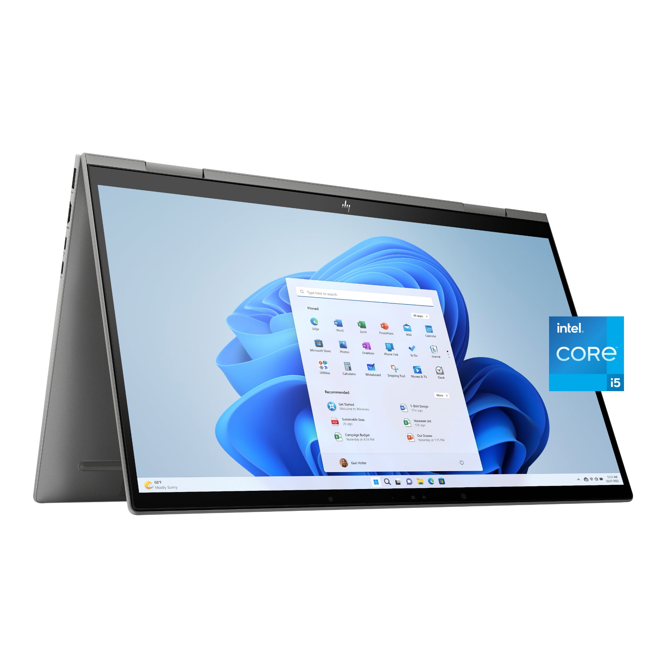 HP Envy x360 15.6 inch FHD Touch 2-in-1 Windows Laptop Intel Core i5-1335U 8GB RAM 512GB SSD Mineral Silver HP Envy x360 15.6 inch FHD Touch 2-in-1 Windows Laptop Intel Core i5-1335U 8GB RAM 512GB SSD Mineral Silver