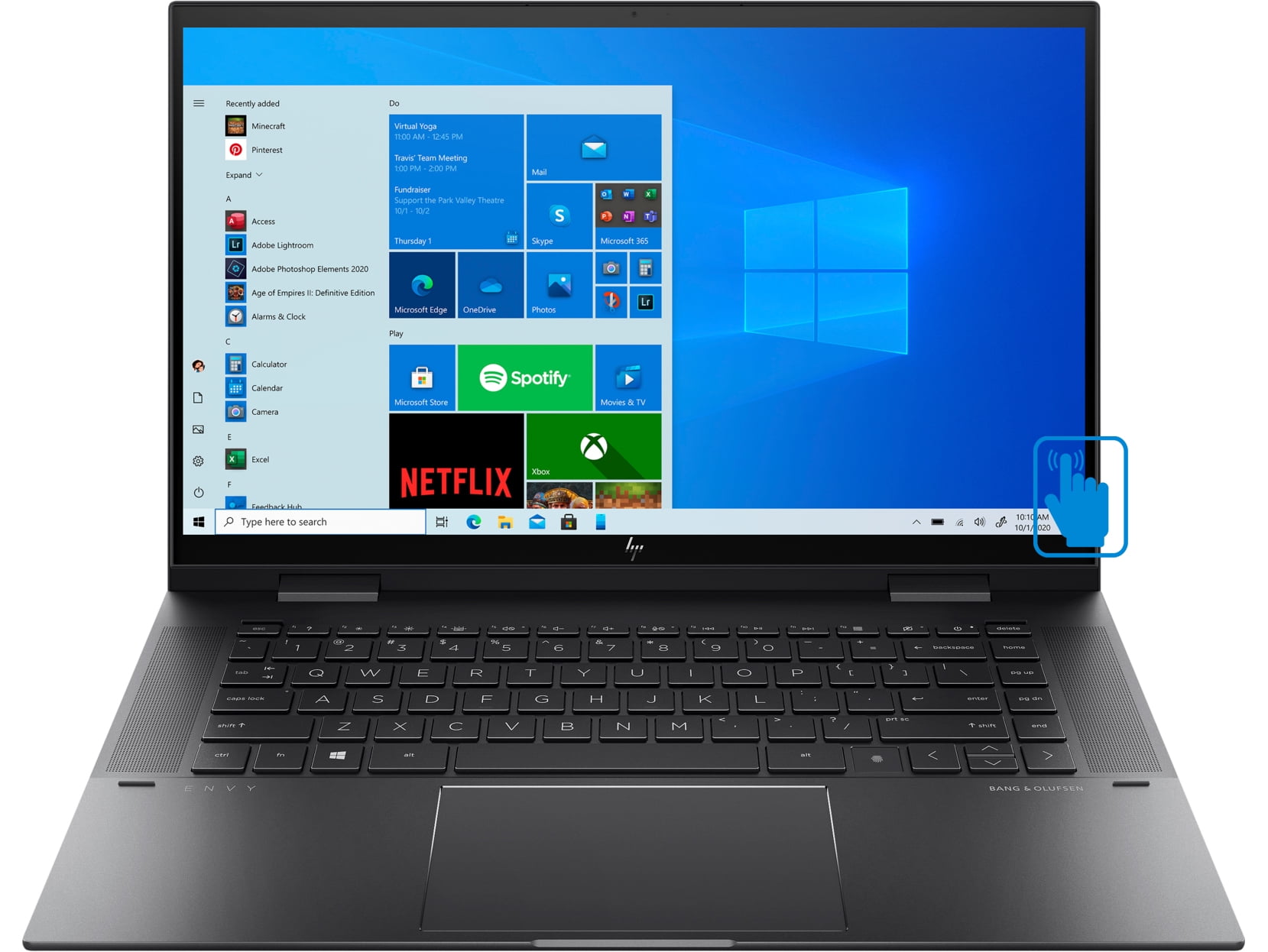 HP ENVY x360 Home & Business 2-in-1 Laptop (AMD Ryzen 5 5500U 6