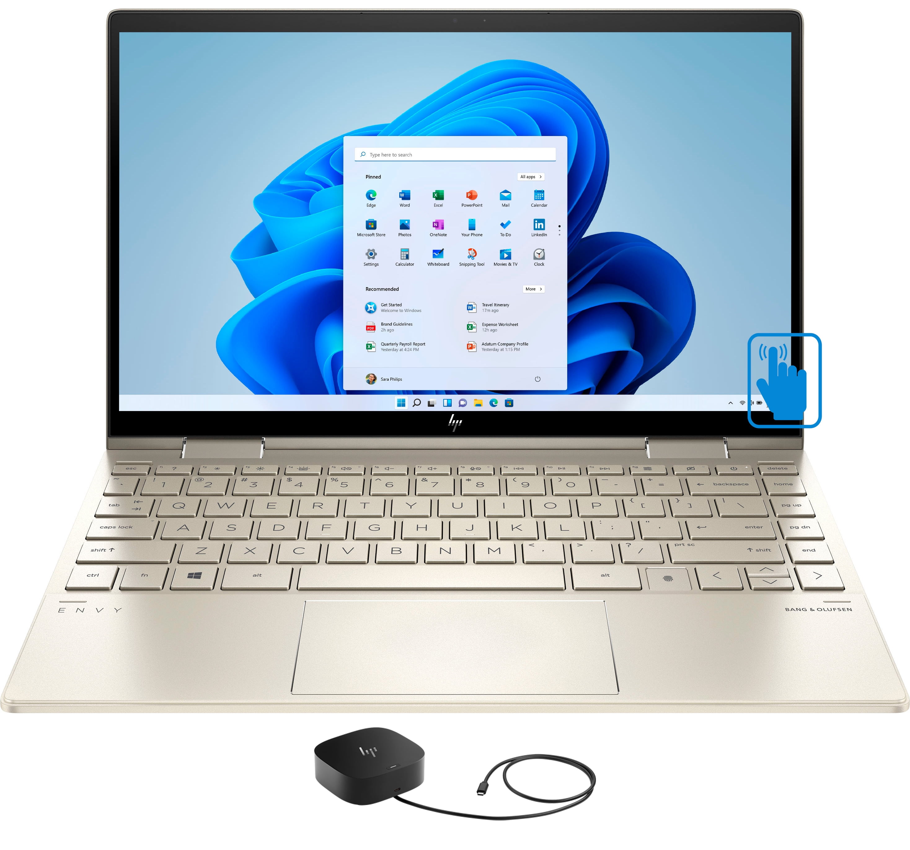 HP Envy 2-in-1 Business Laptop, 15.6