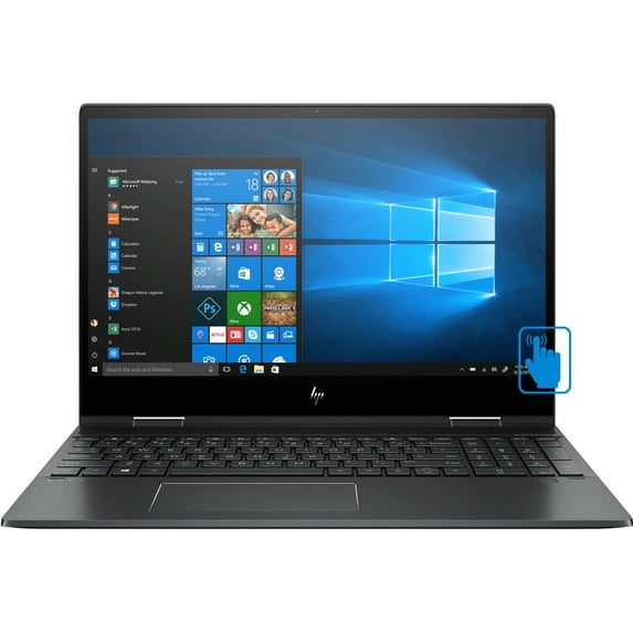 HP ENVY x360 Home and Business Laptop-2-in-1 (AMD Ryzen 7 4700U 8-Core, 16GB RAM, 512GB m.2 SATA SSD, 15.6" Touch Full HD (1920x1080), AMD Radeon Graphics, Active Pen, Fingerprint, Wifi, Win 10 Home)