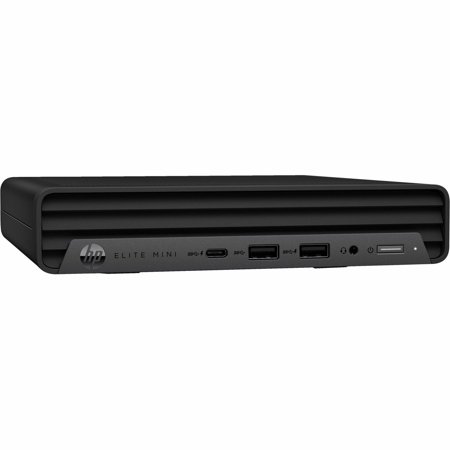 HP Elite Mini 600 G9 Desktop Computer, Intel Core i5 12th Gen i5-12500T, vPro Technology, 8 GB, 256 GB PCI Express NVMe SSD, Desktop Mini, Black