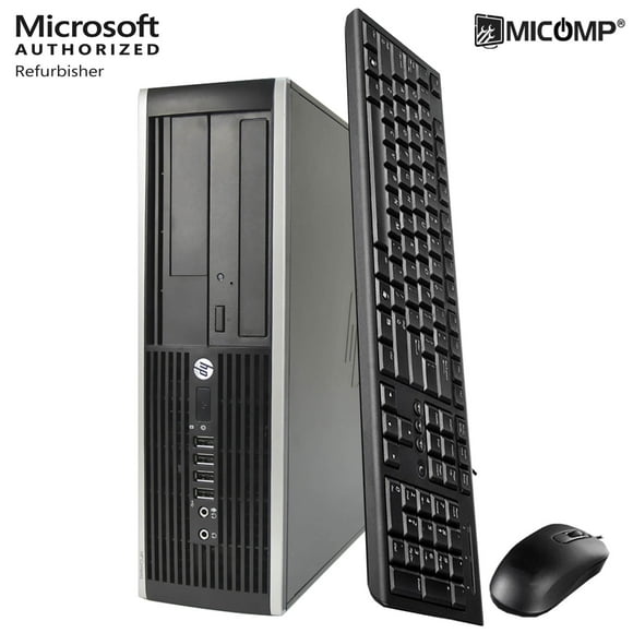 HP Elite 8100 Desktop Computer PC WiFi Displayport Intel Core i5 3.2-GHz, 16 GB Ram, 1 TB Hard Drive, DVD, Windows 10 Professional - 1 Year Warranty