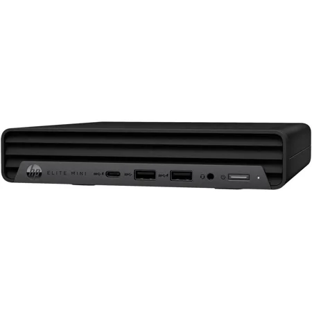 HP Elite Mini 800 G9 Desktop Computer - Intel Core i7 14th Gen i7-14700T - 16 GB - 256 GB SSD - Desktop Mini - Intel Q670 Chip - Windows 11 Pro - Intel UHD Graphics 770 DDR5 SDRAM - IEEE 802.11ax -...