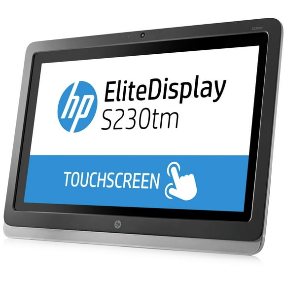 HP Elite S230tm 23" LCD Touchscreen Monitor, 16:9, 7 ms