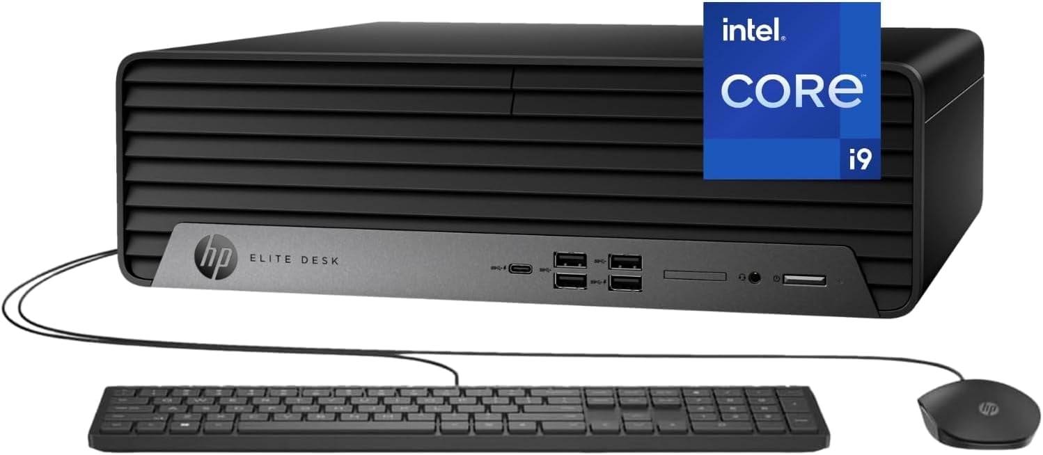 HP Slim Desktop Full Computer, Intel Celeron J4025, 8GB DDR4, UHD