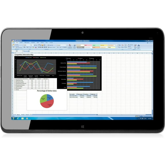 HP Elite x2 1011 G1 Ultrabook Tablet, 11.6" Full HD, Core M 5Y10c Dual-core (2 Core) 800 MHz, 4 GB RAM, 128 GB SSD, Windows 8.1 64-bit