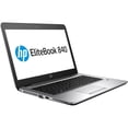 thumbnail image 1 of HP EliteBook 14" FHD Business Laptop, Intel Core i7-6600U, 16GB RAM, 256GB SSD, Windows 10 Pro, Black, 1 of 8