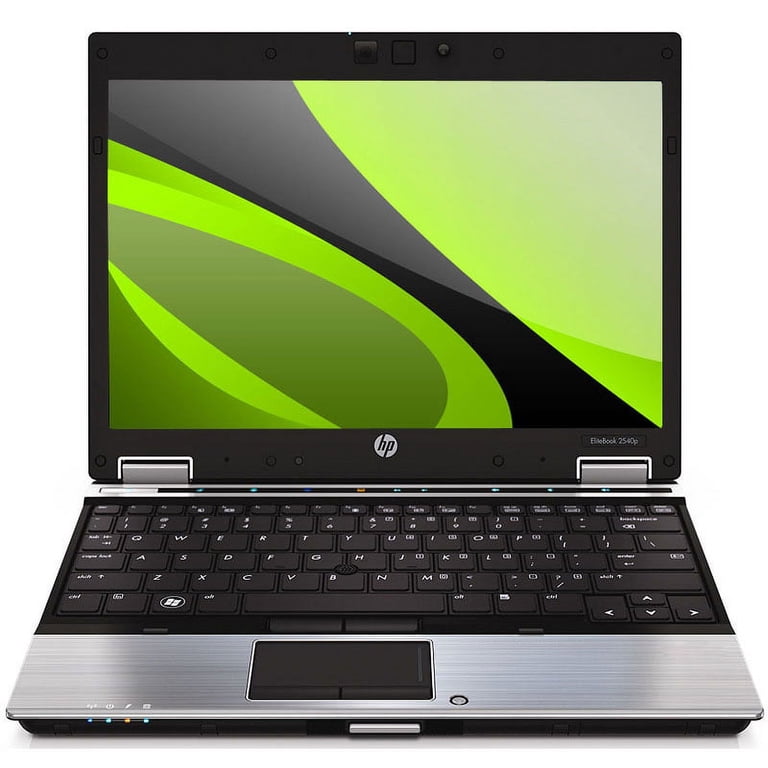 HP EliteBook 2540p i7 2.1GHz 4GB 160SSD DRW Windows 10 Pro 64
