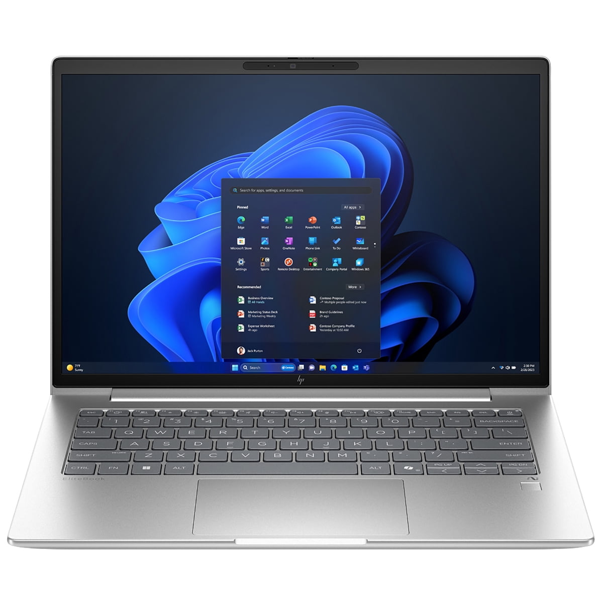 HP EliteBook 6 G1a 14" Notebook - AMD Ryzen AI 7 PRO 350 - 24 GB - 512 GB SSD - Windows 11 Pro - Webcam - Wi-Fi 7 - D4EB6UT#ABA