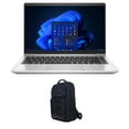 thumbnail image 1 of HP EliteBook 640 G9 Home/Business Laptop (Intel i5-1235U 10-Core, 14.0in 60Hz Full HD (1920x1080), Intel Iris Xe, 16GB RAM, 512GB PCIe SSD, Backlit KB, Wifi, HDMI, Win 10 Pro) with Atlas Backpack, 1 of 7