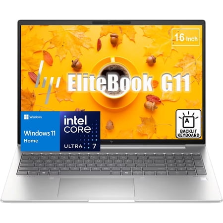HP EliteBook 660 G11 16 Inch Premium Business Laptop | Fingerprint Reader, Backlit Keyboard | Intel Core Ultra 7 165U, AI-Boost NPU | 64GB RAM DDR5, 2TB SSD | WiFi-6E, Thunderbolt 4